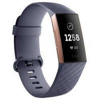 Фитнес-браслет Fitbit Charge 3 Rose Gold/Blue Gray FB409RGGY