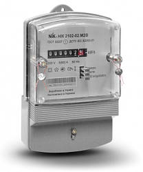 Електролічильник NIK 2102-02 М2 (5-60)A однофазний однотарифний