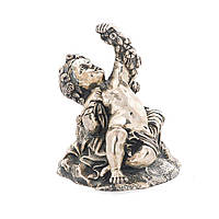 Серебряная фигура ручной работы Маленький Ангел сер00054 Оникс MY, код: 6841032
