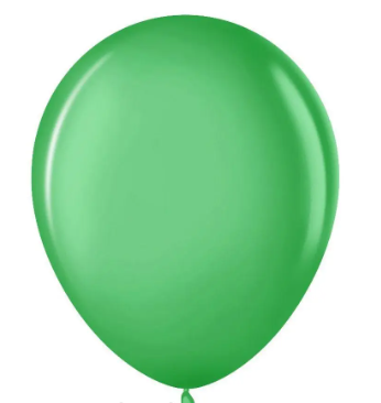 Латексна кулька Balonevi зелена (P12) 5" (12,5см) 1шт.