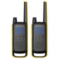Рация Motorola T475 Extreme Two-Way Radio Black W/Yellow (комплект 2 шт)