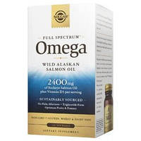 Комплекс Solgar Wild Alaskan Full Spectrum Omega, 120 Softgels 2023 Design