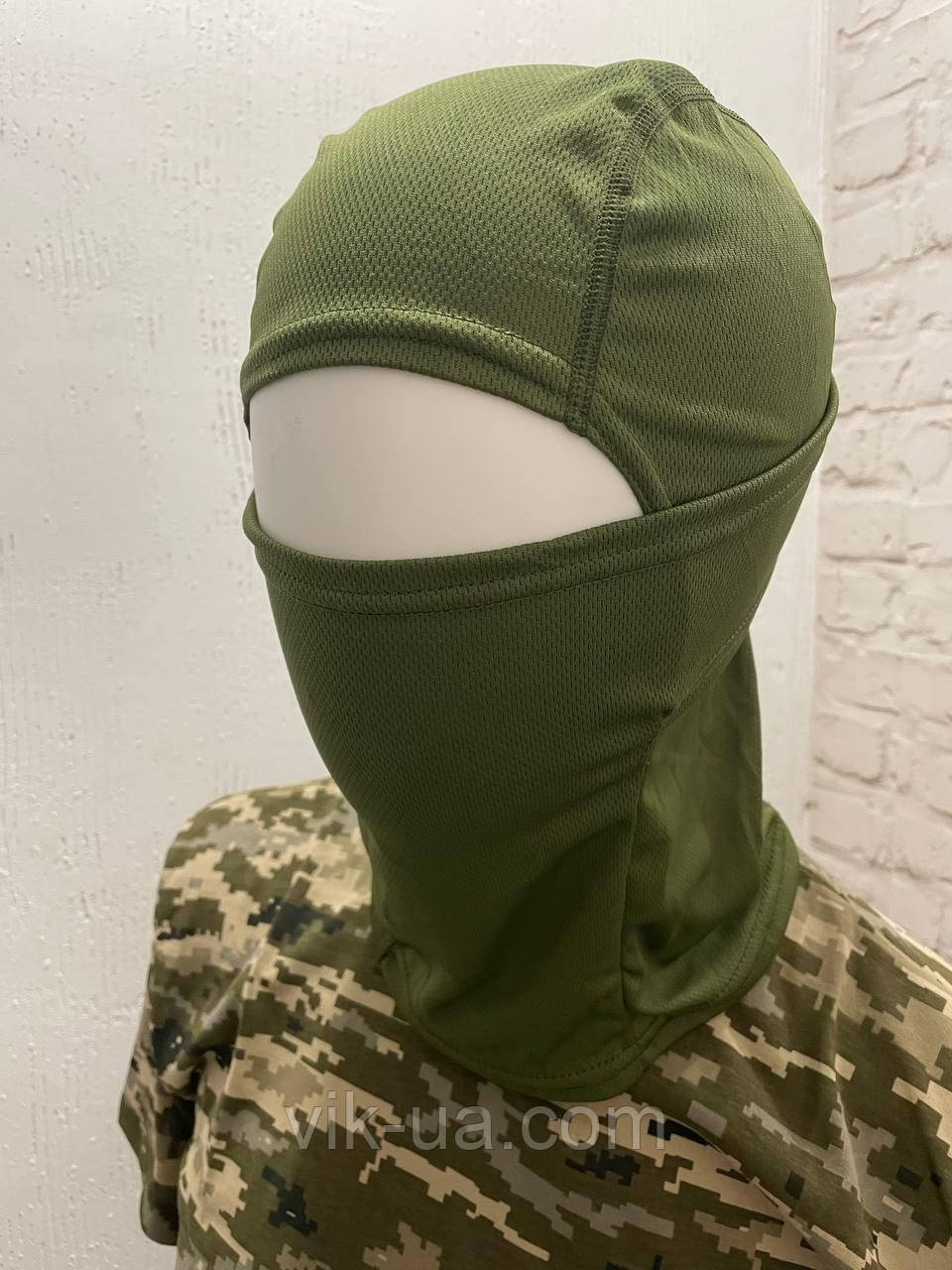 Балаклава тактична літня cool max олива