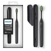 Електрична зубна щітка Philips One by Sonicare Rechargeable Shadow Black HY1200/06