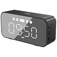 Акустика портативная XO F41 Mirror Clock Bluetooth Speaker Black