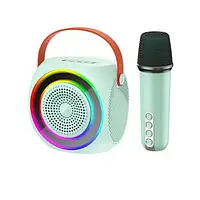 Акустика портативная XO F42 Dazzling RGB Bluetooth Karaoke Stereo with Microphone Blue