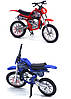 Модель кросового мотоцикла зі сплаву 1:18, іграшки, фігербайк, фото 2
