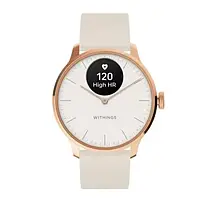 Смарт-часы Withings ScanWatch Light 37mm White Gold