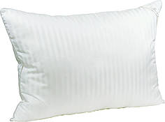 Подушка 50х70 лебединий пух, чохол сатин