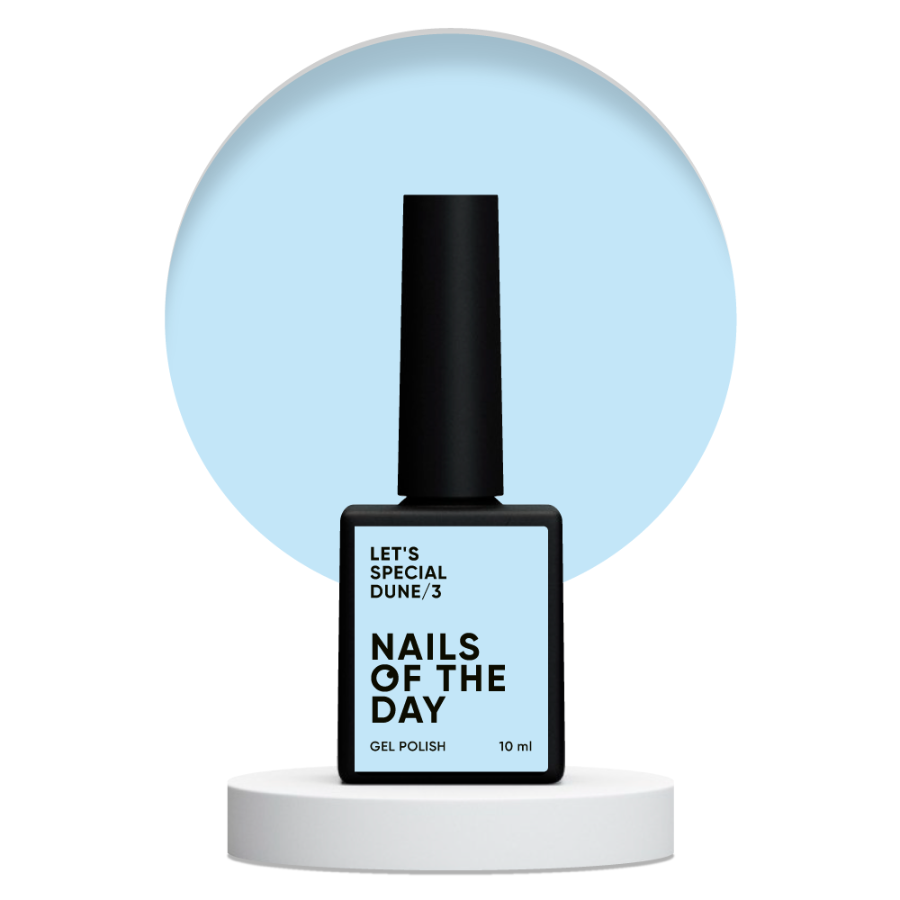 NAILSOFTHEDAY Let’s special Dune/3 — колір очей/пильне небо пустелі гель лак для нігтів, що перекриває в один шар, 10 мл, фото 1