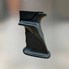 Рукоятка пістолетна AK 47/74 DLG Tactical DLG-181, колір – Чорний, прогумована, з відсіком