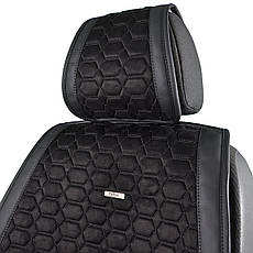 Преміум накидки для передніх сидінь BELTEX Monte Carlo, black 2шт., фото 3