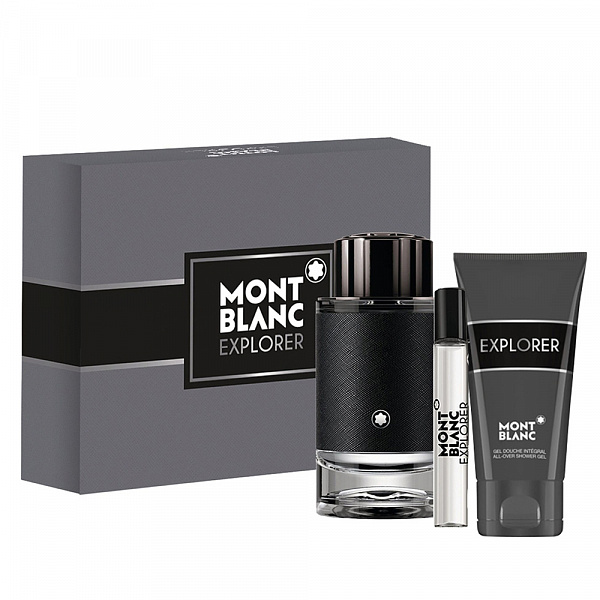 Набір Montblanc Explorer для чоловіків — set (edp 100 ml + edp 7.5 ml mini + sh/g 100 ml)
