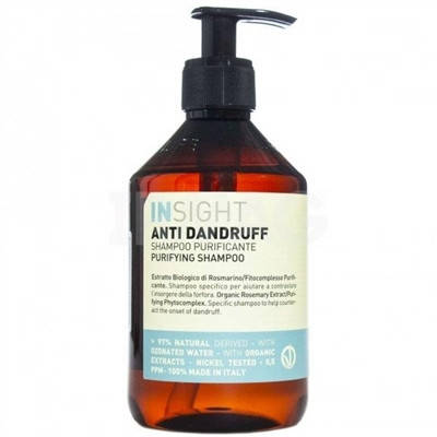 Шампунь проти лупи Insight Anti Dandruff Purifying Shampoo, 400 мл (8029352358500), фото 1
