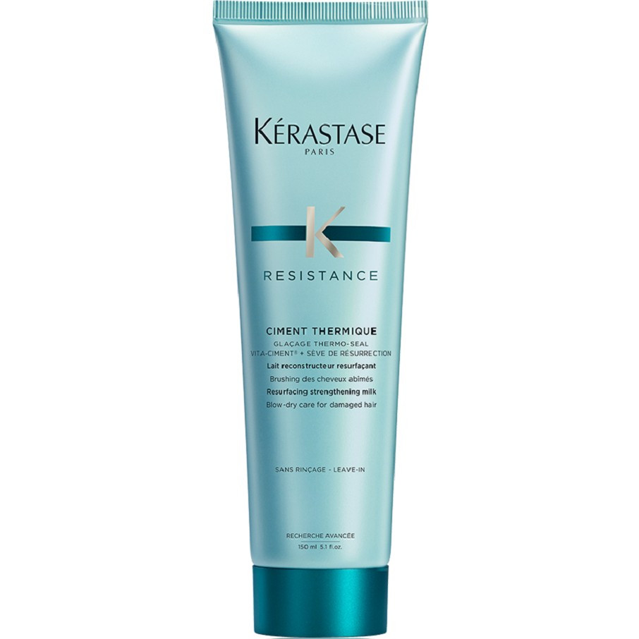 Термоактивний догляд для пошкодженого волосся Kerastase Resistance Ciment Thermique, 150 мл (3474630652439)