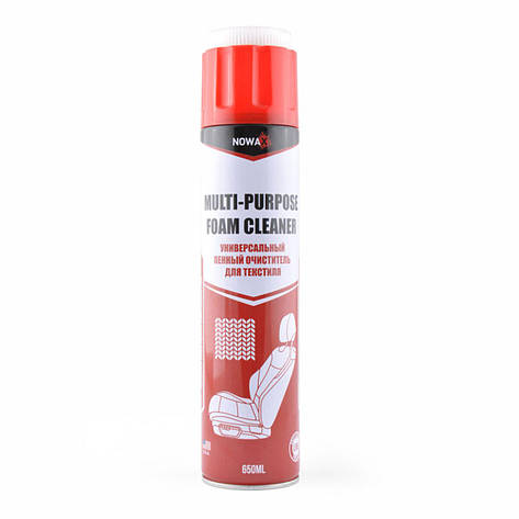 Пінний очисник текстилю Nowax Multi-Purpose Foam Cleaner, 650мл, фото 1