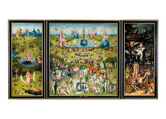 Листівка Hieronymus Bosch - The Garden of Earthly Delights, 1490-1500