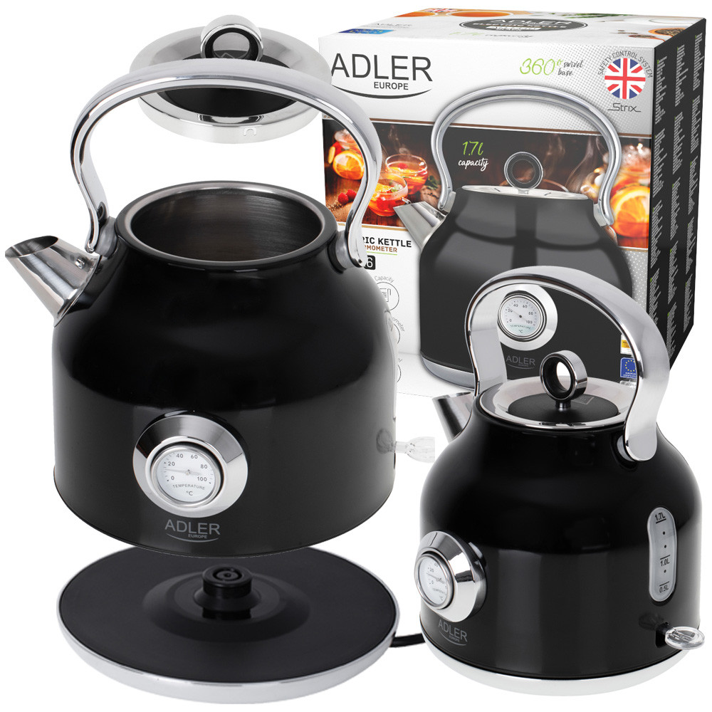 Електрочайник Adler AD 1346 Black