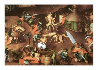 Листівка Hieronymus Bosch - The Last Judgment