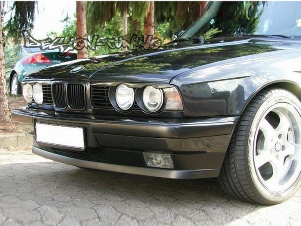 Реснички на фары BMW 5 E34 с вырезами - фото 1 - id-p400544048