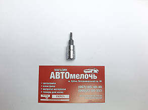 Біта 6-ти гранна в голівці під 1/4" SL 3 Toptul