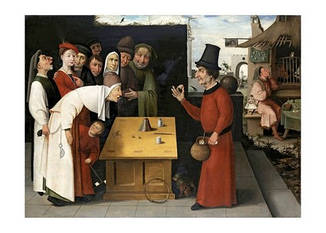 Листівка Hieronymus Bosch - The Charlatan
