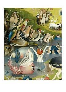 Листівка Hieronymus Bosch - The Garden of Earthly Delights (detail), 1490-1500