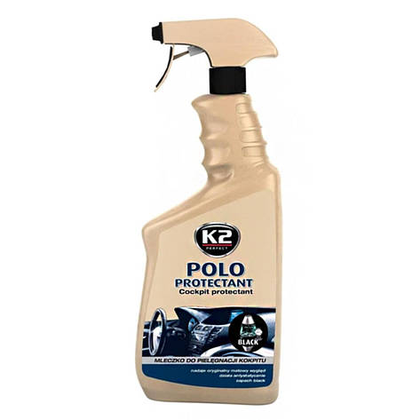 Поліроль для пластику K2 Polo Protectant чорний 750мл, фото 1