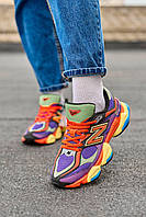 Жіночі стильні якісні легкі кросівки демісезонні New Balance 9060 PRISM PURPLE , новинка