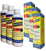 Гербіцид Біогард комплект 300 мл для захисту городу біогербіцид від бур'янів 3уп