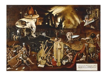 Листівка Hieronymus Bosch - Hell, фото 1