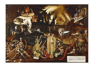 Листівка Hieronymus Bosch - Hell