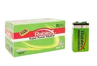 Батарейки Rablex Alkaline Krona 10 шт/уп 9v