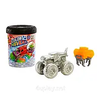 Монстр-трак Хот Вілс змінює колір Hot Wheels Monster Trucks Color Reveal Truck HJF39