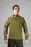 Боевая рубашка пиксель рип-стоп полевая летняя штурмовая пиксельная армейский тактический убакс мм14 зсу