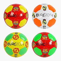М`яч футбольний С64676 (60) 4 види, 310-330 грамів, матеріал - м`який PVC, розмір №5