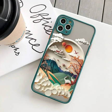 Чохол для Apple iPhone 11 Alitek Природа птиці Сонце Green, фото 1