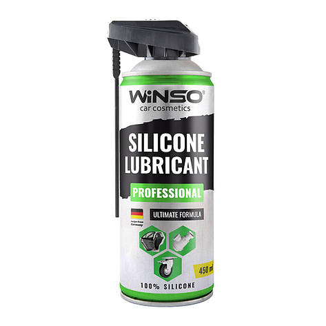 Змазка силіконова Winso Silicone Lubricant Professional, 450мл, фото 1