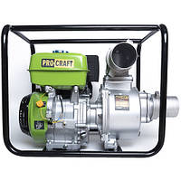 Бензиновая мотопомпа Procraft WP100 (270 см3, 80 м3/ч) Мотопомпа для дома и дачи INT