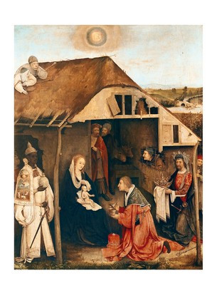 Листівка Hieronymus Bosch - Nativity