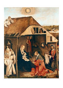 Листівка Hieronymus Bosch - Nativity