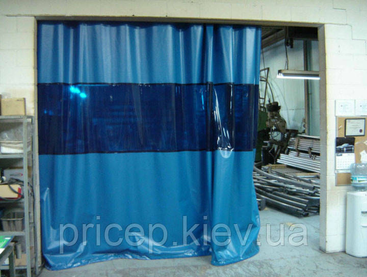 Штора для гаража. ПВХ650D. Колір — на вибір.