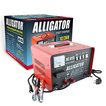 Пускозарядний пристрій АКБ Alligator 12/24V, 45А AC813, фото 1