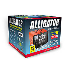 Пускозарядний пристрій АКБ Alligator 12/24V, 45А AC813, фото 5