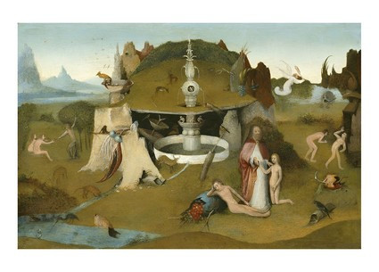 Листівка Hieronymus Bosch - The Garden of Paradise, 1510-20