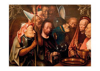 Листівка Hieronymus Bosch - Christ Before Pilate
