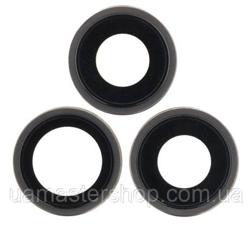 Скло камери iPhone 15 Pro Max Natural Titanium + кільце комплект 3, фото 1