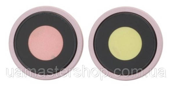 Скло камери iPhone 15/15 Plus рожеве Pink + кільце комплект 2, фото 1