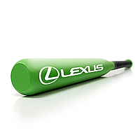 Бита бейсбольная из дерева с маркой автомобиля «Lexus» | 75 см | 800 г Зеленый