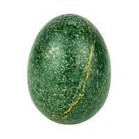 Фигурка Яйцо Натуральный Камень 4,8х3,6х3,6 см Зеленый (13095) VA, код: 6493176
